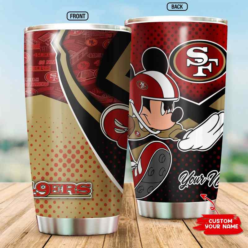 San Francisco 49ers Personalized Tumbler