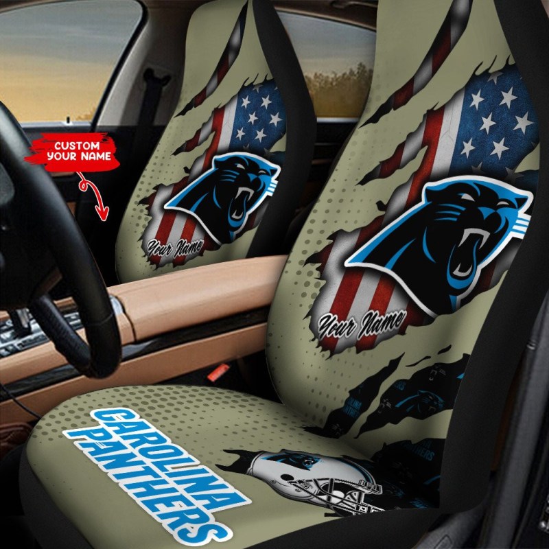 Carolina Panthers Car Seat Covers - Stylish and Protective