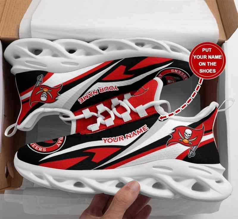 Tampa Bay Buccaneers Personalized Yeezy Running Sneakers