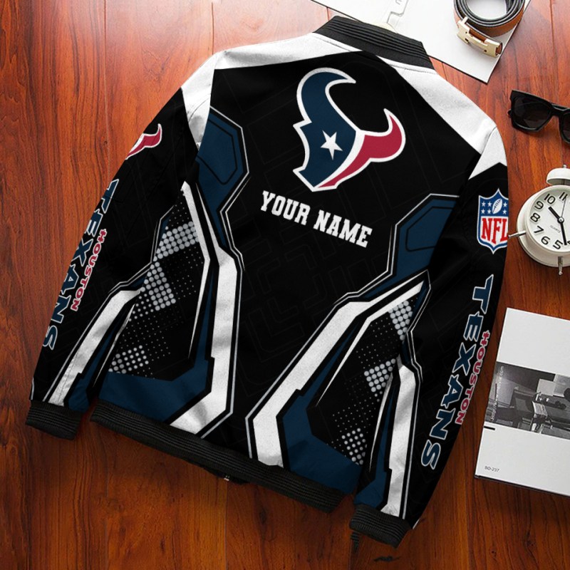 Houston Texans Bomber Jacket Image 3