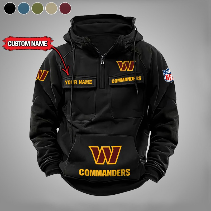Washington Commanders Hoodie Black