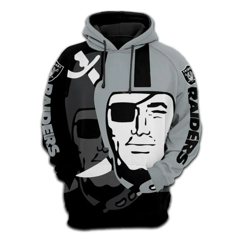 Las Vegas Raiders VM Fashion Hoodie Close Up