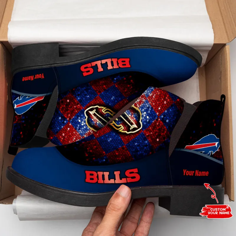 Buffalo Bills Personalized Comfort & Fashion Short Boots