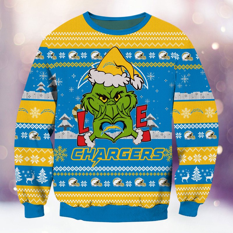 Holiday Apparel for Chargers Fans