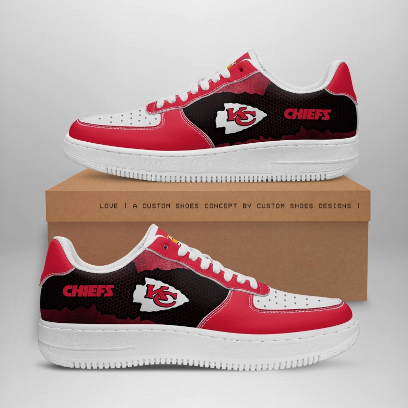Kansas City Chiefs AF1 Sneakers