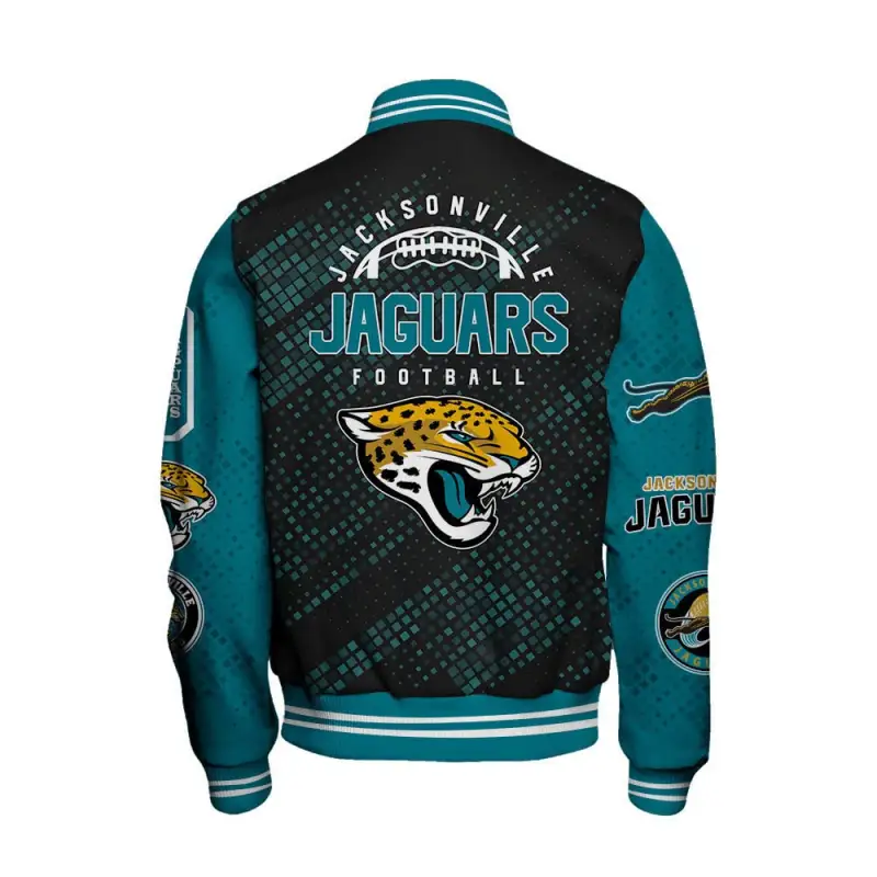 Jacksonville Jaguars Unisex Varsity Jacket - Side View