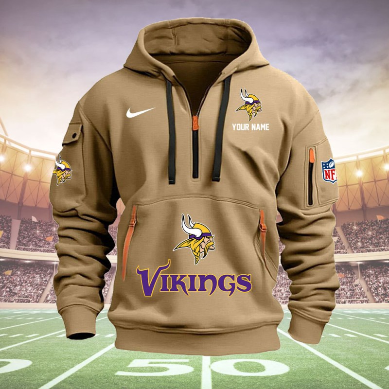 Minnesota Vikings Hoodie Side View