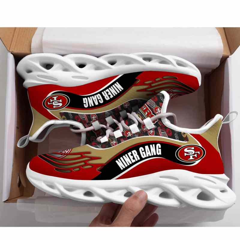San Francisco 49ers Yezy Running Sneakers