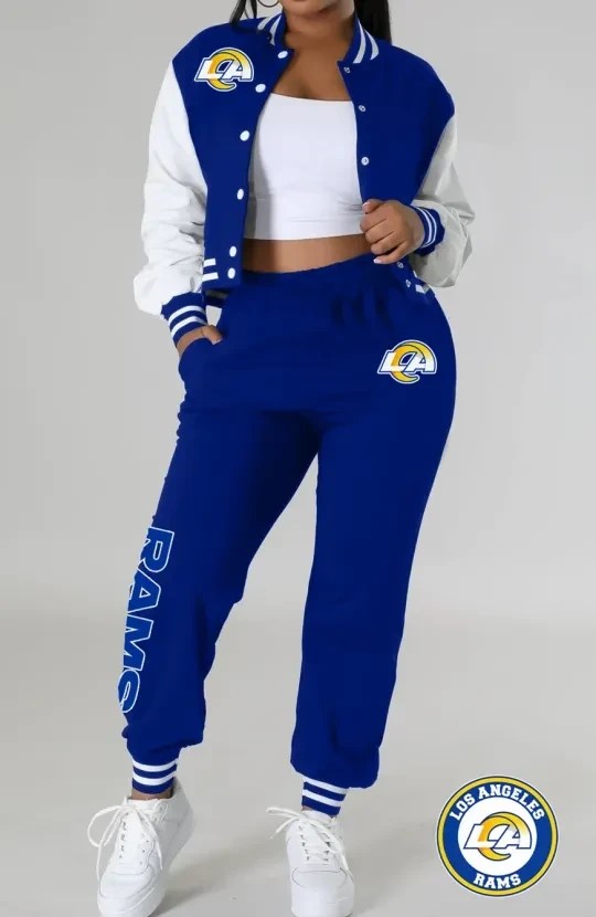 Los Angeles Rams Women’s Varsity Jacket Tracksuit