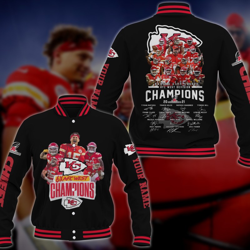 Kansas City Chiefs Champions Baseball Jacket
