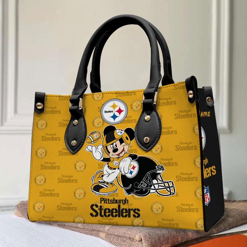 Pittsburgh Steelers Hand Bag Mockup 3