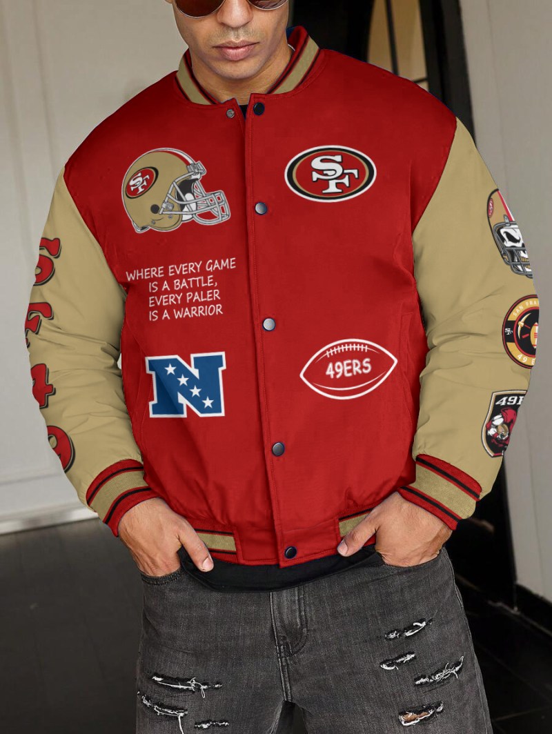 San Francisco 49ers Varsity Jacket