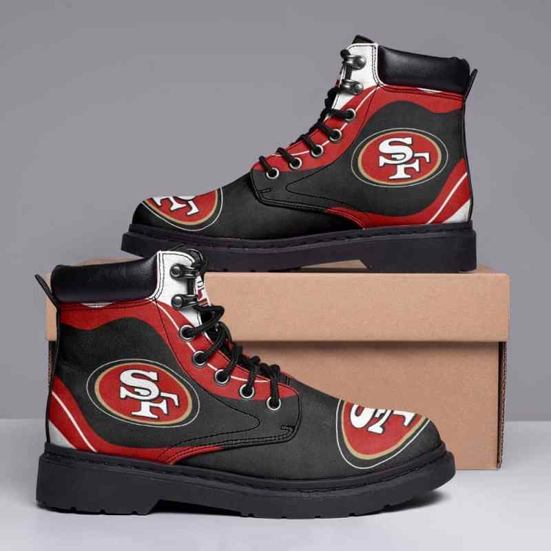 San Francisco 49ers Classic Boots 03 Side View
