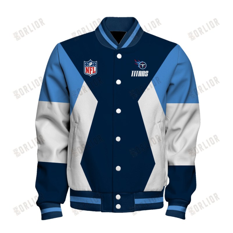 Tennessee Titans Varsity Jacket Alt Image