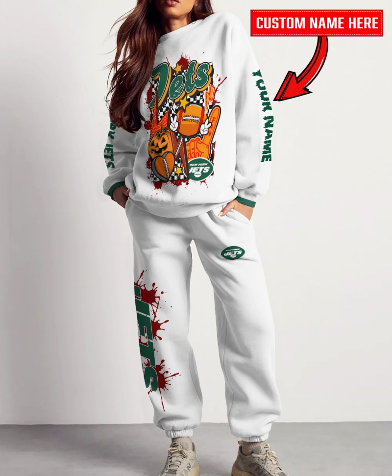 New York Jets Sweatshirt and Sweatpants Set