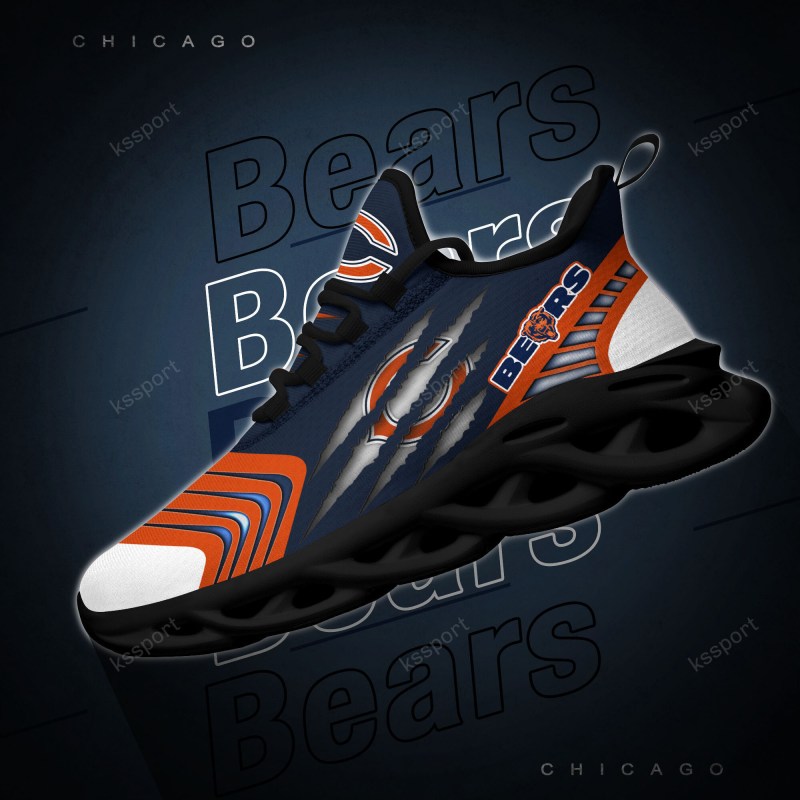 Comfortable Chicago Bears Yezy Running Sneakers