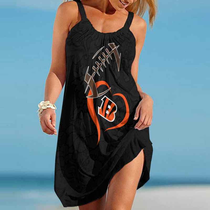 Cincinnati Bengals Beach Dress