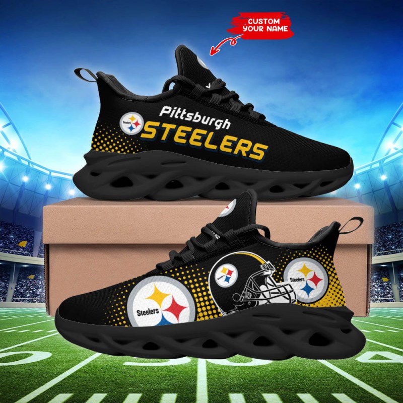 Pittsburgh Steelers Personalized Sports Sneakers