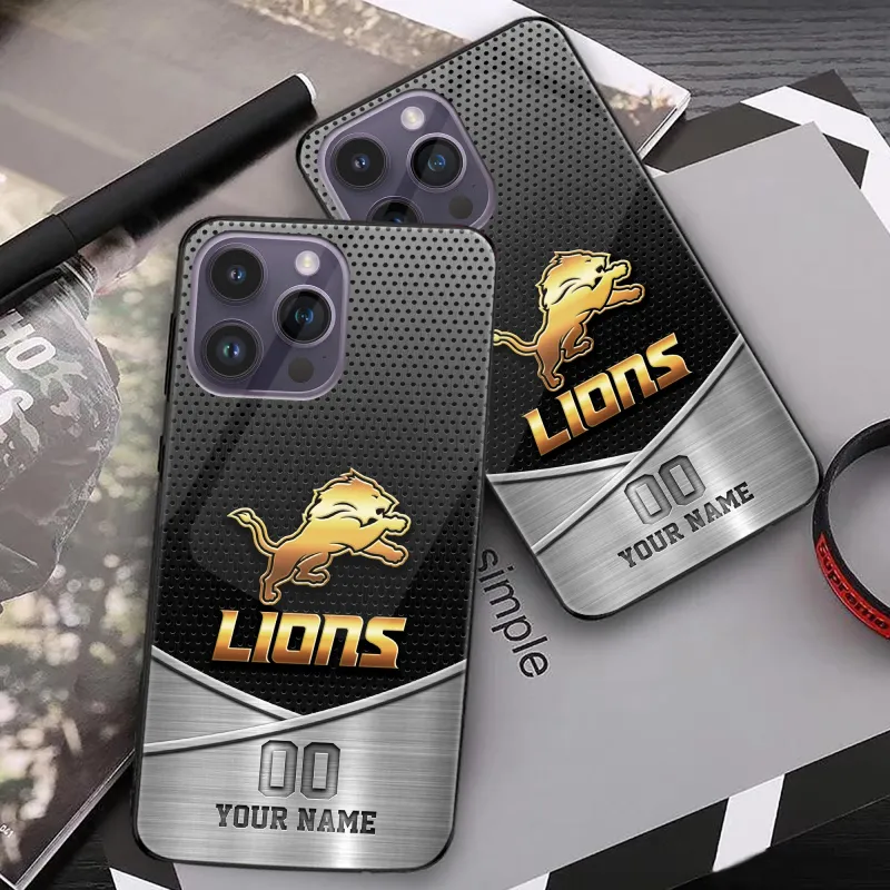 Detroit Lions Personalized Phone Case Image 1