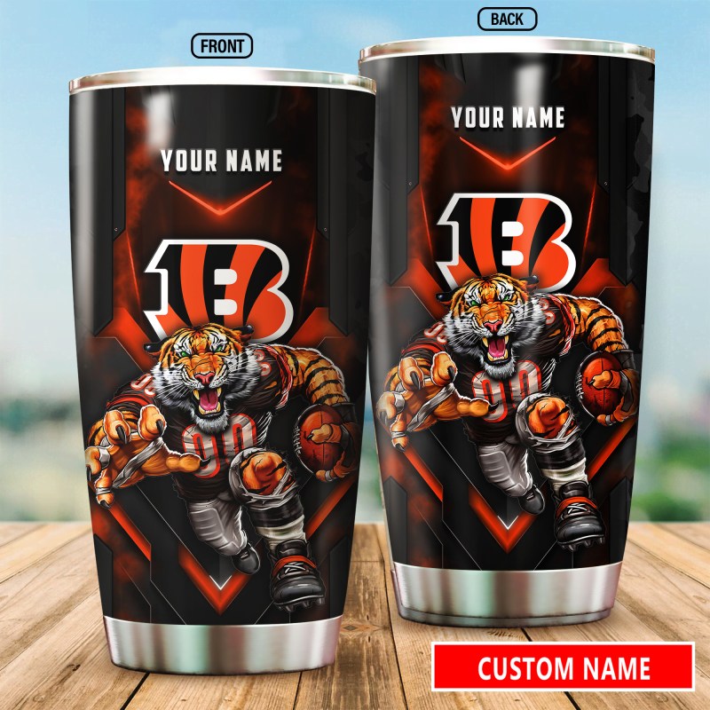Cincinnati Bengals Personalized Tumbler