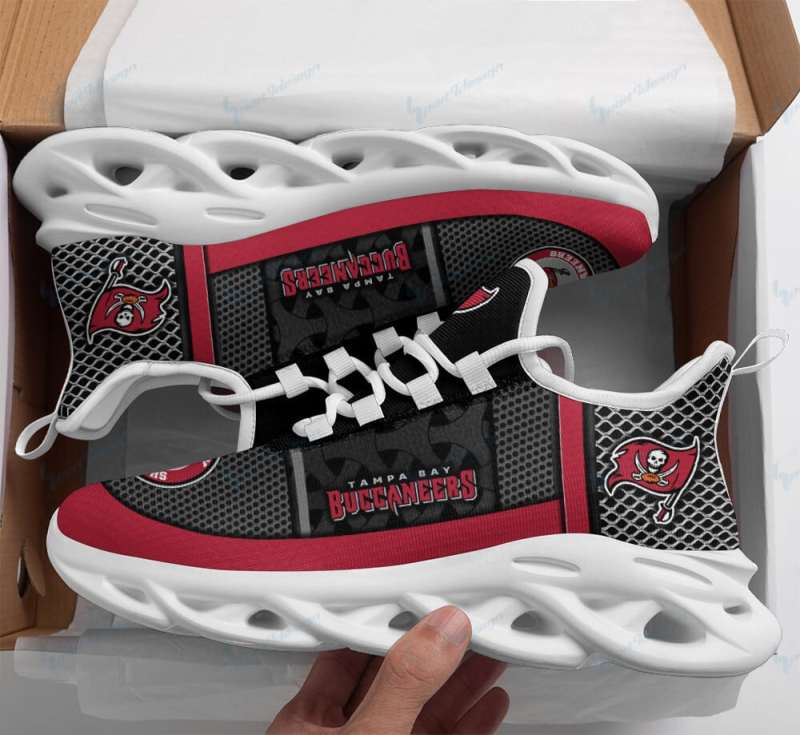 Tampa Bay Buccaneers Yezy Sneakers Top View