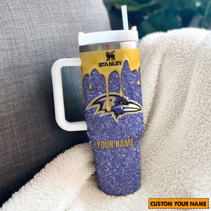 Personalized Ravens Tumbler