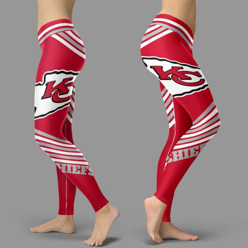 Kansas City Chiefs Leggings Front View