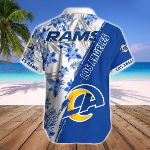 Los Angeles Rams Button Shirt Style