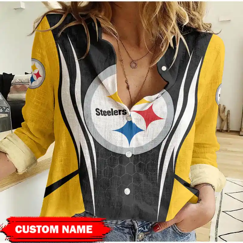 Pittsburgh Steelers Personalized Women's Shirt