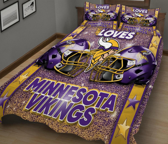 Minnesota Vikings Quilt Set
