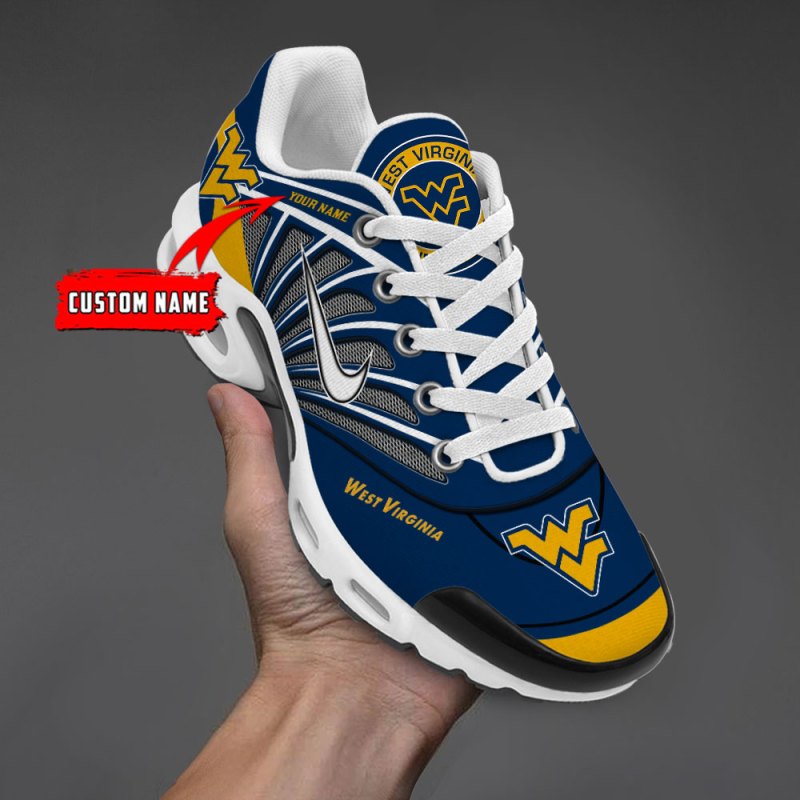West Virginia Mountaineers Personalized Sneakers