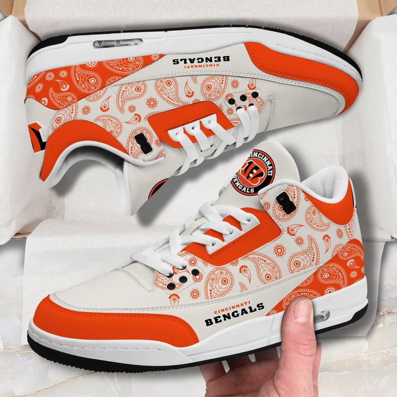 Cincinnati Bengals Leather Shoes Image 1