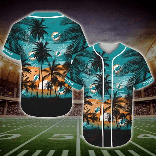 Miami Dolphins Baseball Jersey