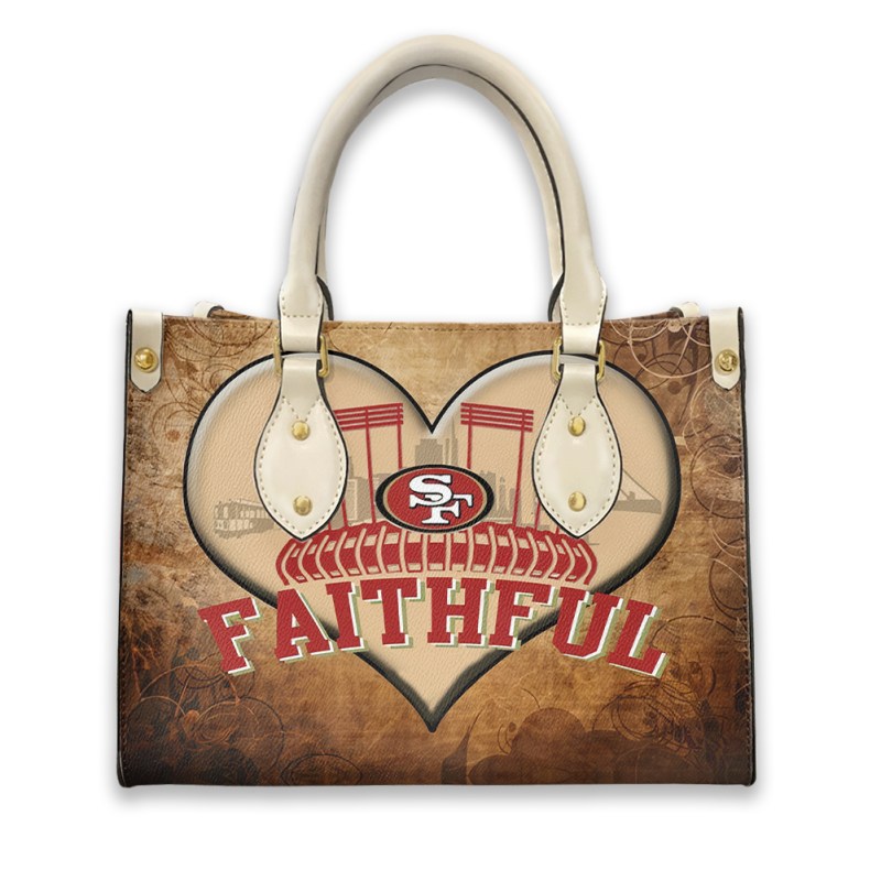 San Francisco 49ers Leather Hand Bag