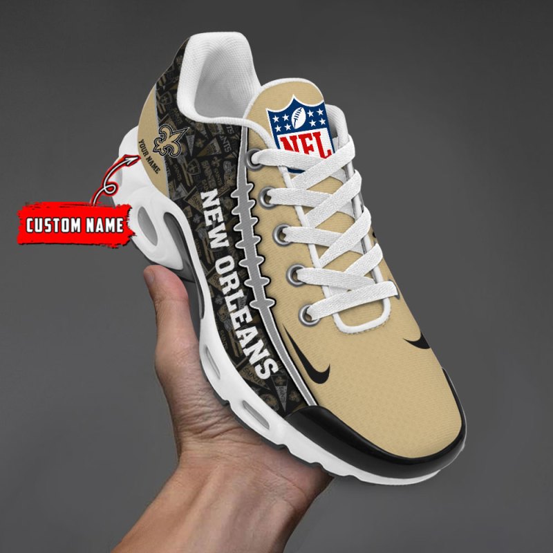 New Orleans Saints T-N Youth Sneakers Image 4