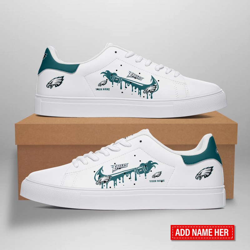 Philadelphia Eagles Personalized Custom Sneakers