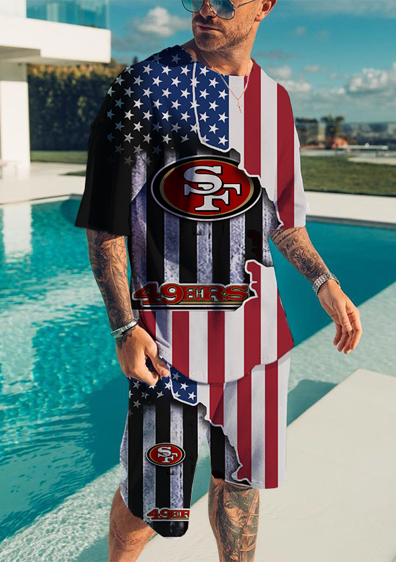 San Francisco 49ers T-shirt and Shorts