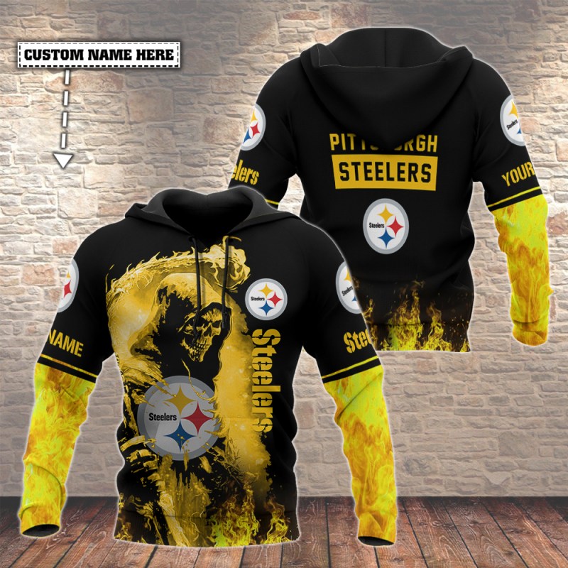 Pittsburgh Steelers Personalized Hoodie