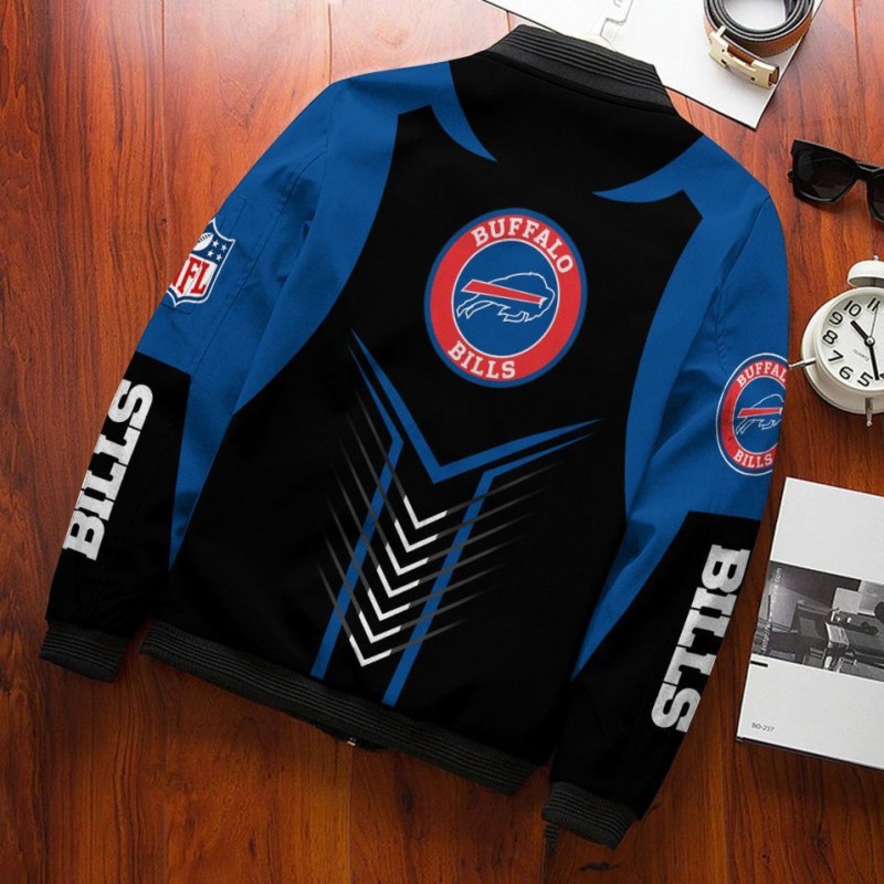 Buffalo Bills Bomber Jacket Back