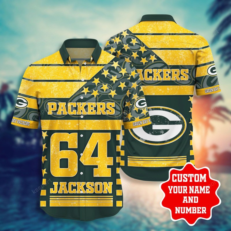 Green Bay Packers Personalized Shirt and Shorts