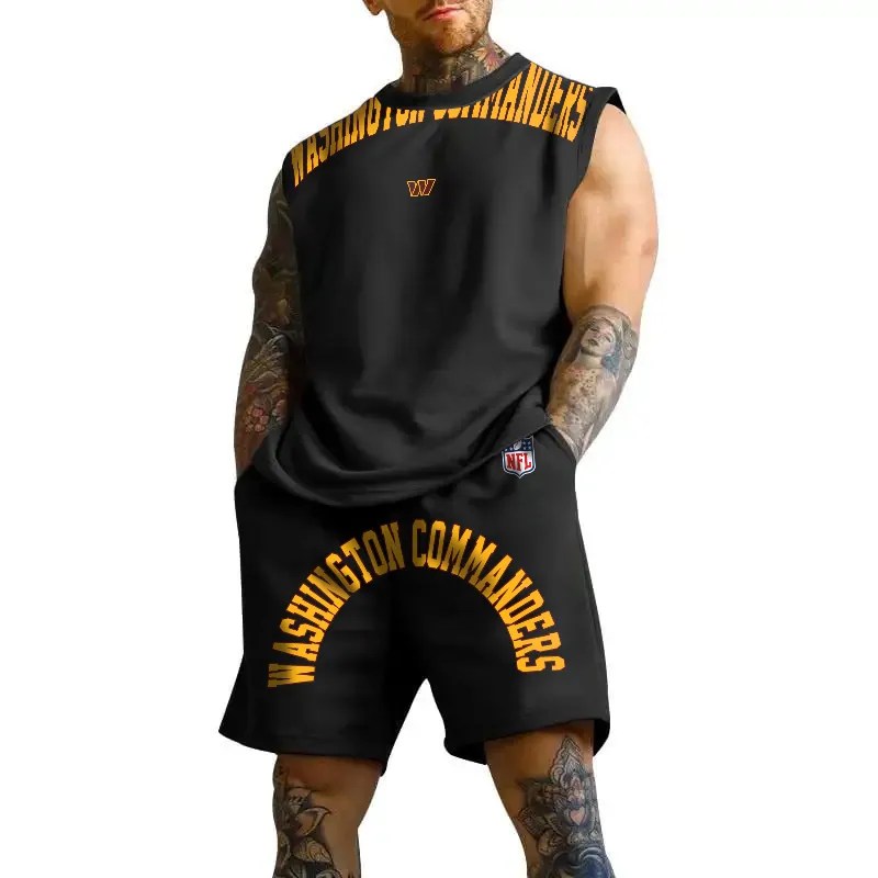 Washington Commanders Jersey Tank Top and Shorts