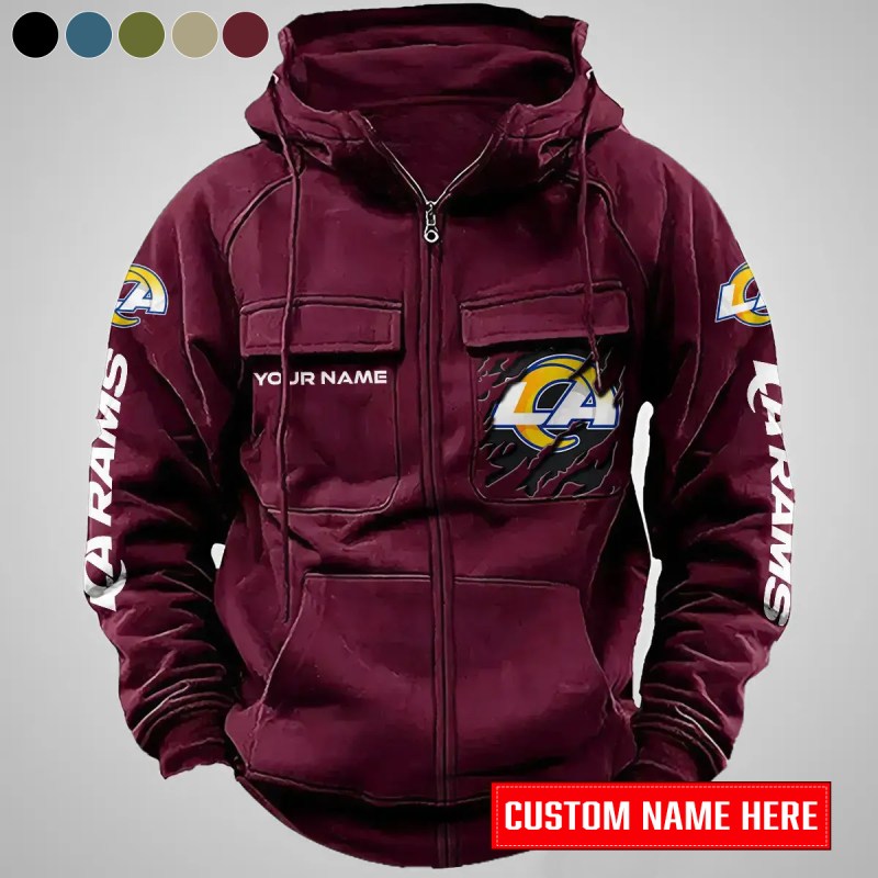 Los Angeles Rams Hoodie Red
