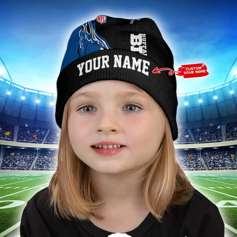 Buffalo Bills Personalized Wool Beanie