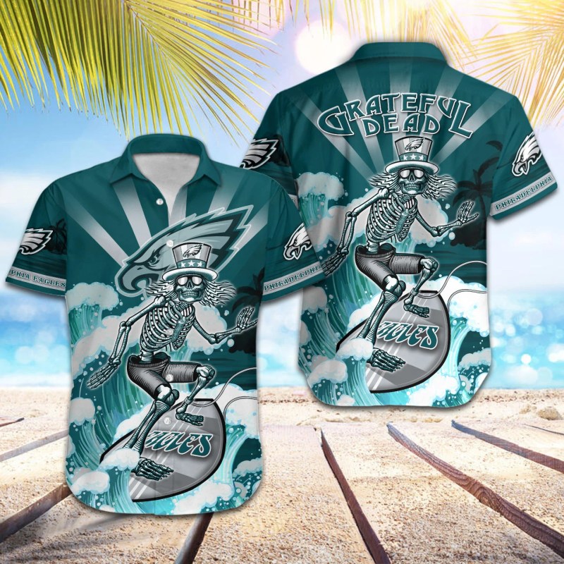 Philadelphia Eagles Button Shirt Sizing Chart