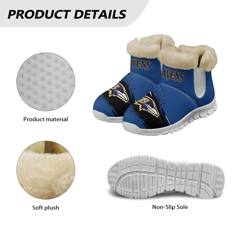 Baltimore Ravens Fandom Boots