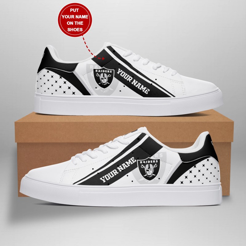 Custom Sneakers Las Vegas Raiders