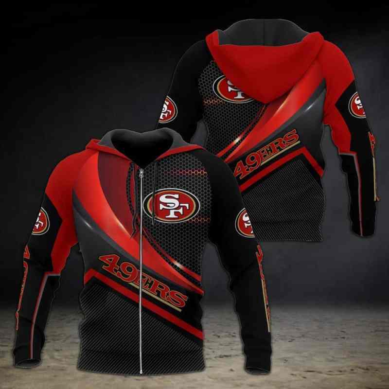 San Francisco 49ers Limited Hoodie - Back View