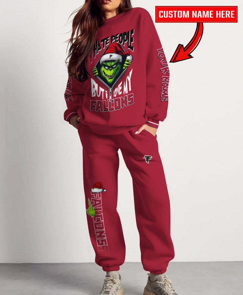 Atlanta Falcons Christmas Collection Sweatshirt and Sweatpants