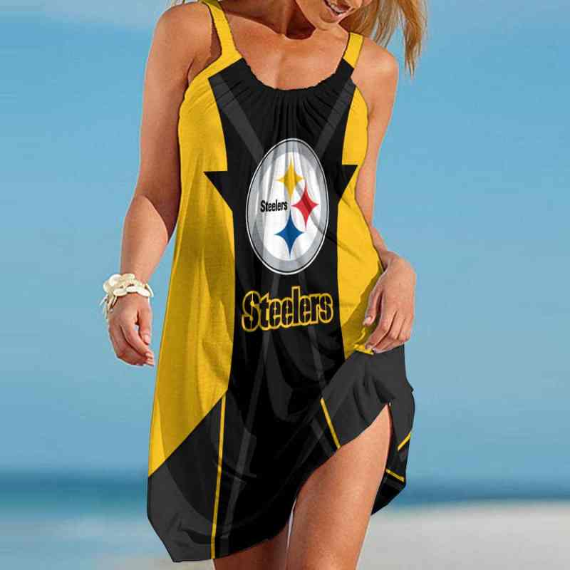 Pittsburgh Steelers Beach Dress Image 1