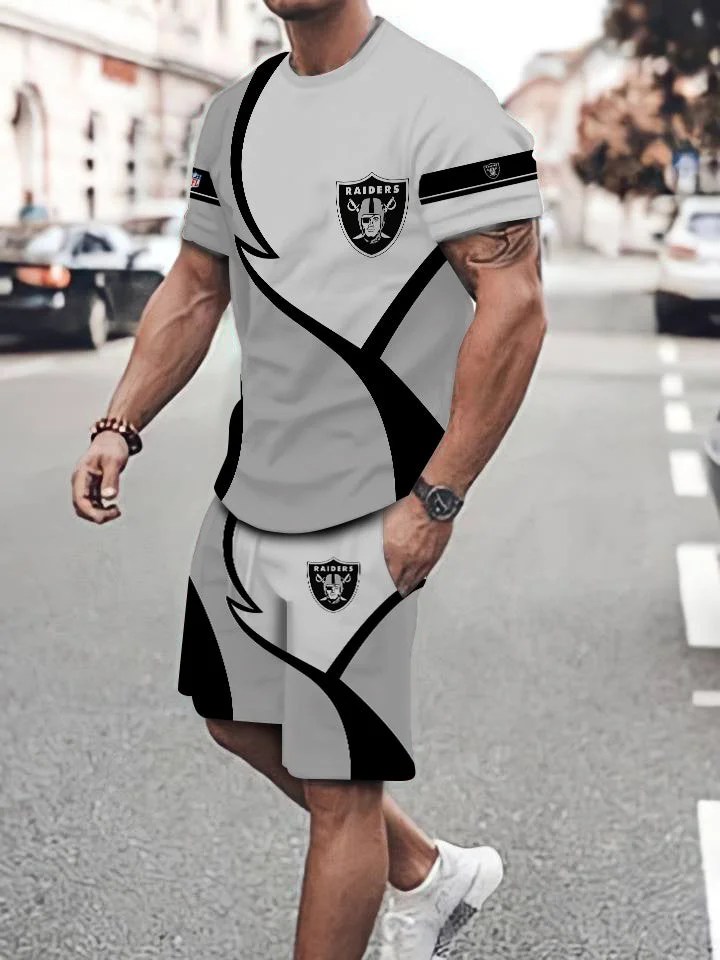 Las Vegas Raiders T-shirt and Shorts